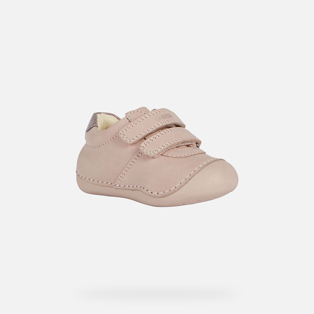 Geox Sneakers Pink Tutim Girl - Geox Baby Shoes - IOQCBL748